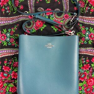 Coach Leather Molly Bucket Bag Two Shoulder straps